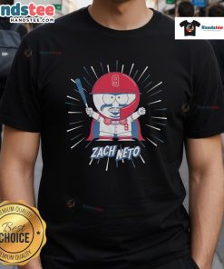 Nice Zach Neto Professor Chaos T-Shirt featuring a bold design perfect for fans of the character and stylish casual wear.
