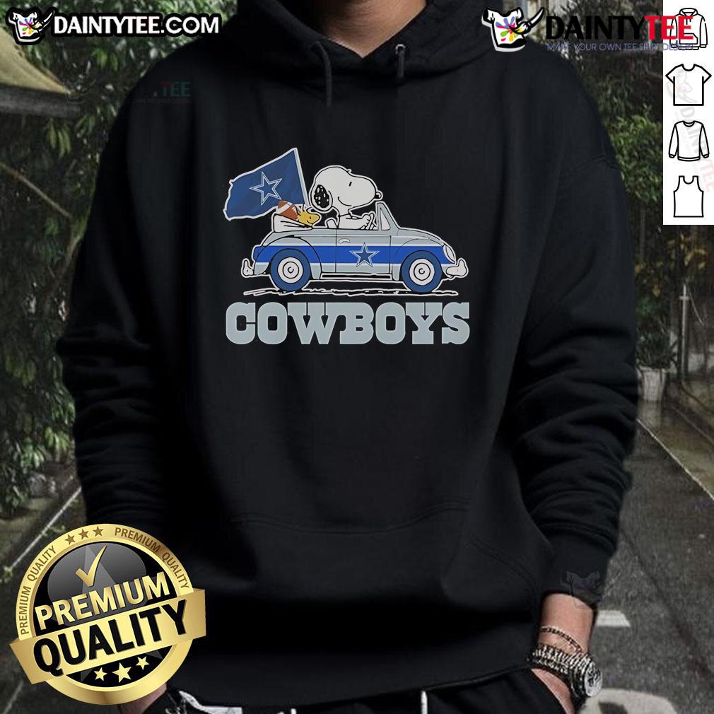 Official 2025 Snoopy And Woodstock Car Logo Cowboys Hoodie Official 2025 Snoopy and Woodstock Cowboys hoodie featuring vibrant logo design, perfect for fans and collectors.