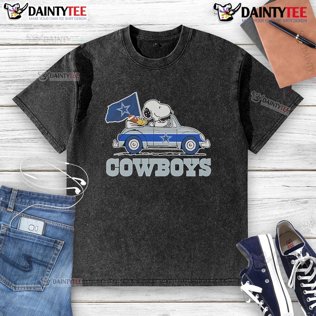 Official 2025 Snoopy And Woodstock Car Logo Cowboys Washed T Shirt Official 2025 Snoopy and Woodstock car logo on a Cowboys washed t-shirt, featuring vibrant colors and relaxed fit design.