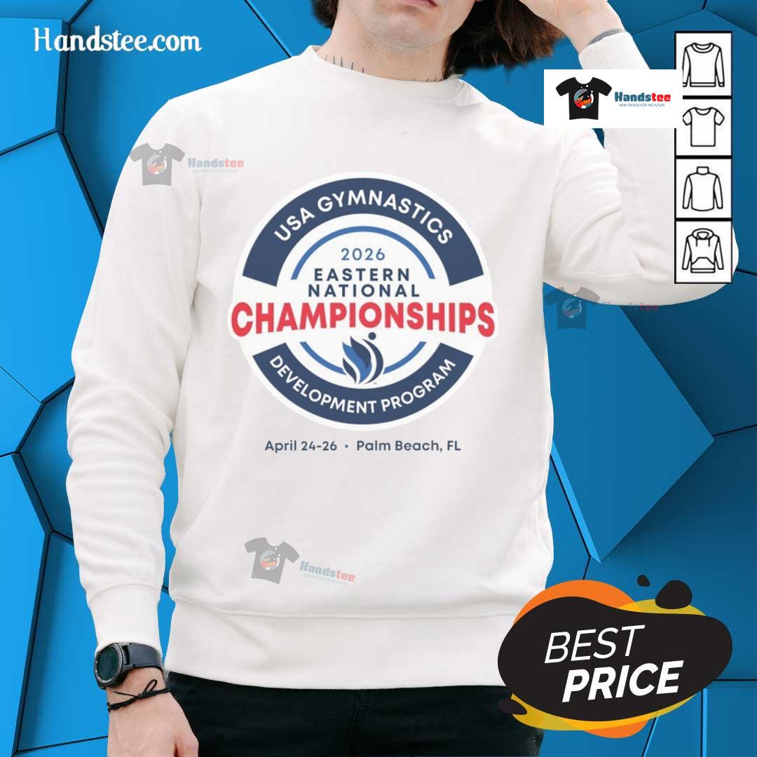 Official 2026 Men'S Eastern National Championships Sweatshirt Alt Text: Official 2026 Men's Eastern National Championships Sweatshirt featuring logo and vibrant design in navy blue.
