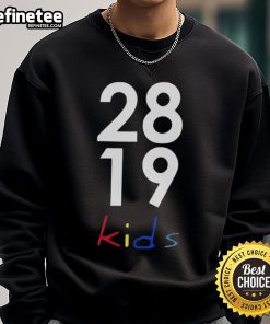 Official 2819 Kids Sweatshirt in vibrant colors, perfect for casual wear and outdoor play.
