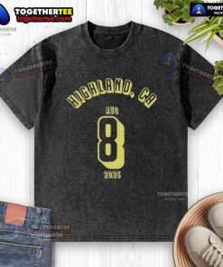Official 311 Band tour washed t-shirt from Yaamava Theater, Highland, CA, August 8, 2025, featuring vibrant graphics.