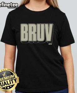 Official AEW Bruv Ladies Tee featuring bold graphics, perfect for wrestling fans and stylish everyday wear.