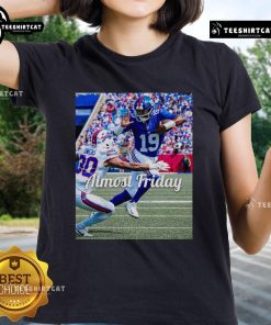 Official Almost Friday Jameis Heisman Ladies Tee featuring a stylish design celebrating Jameis Winston's Heisman win.