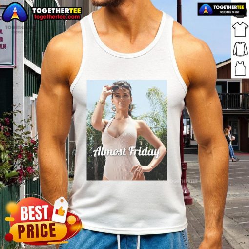 Official Almost Friday Sloane Tank Top in stylish design, perfect for casual wear and weekend vibes.