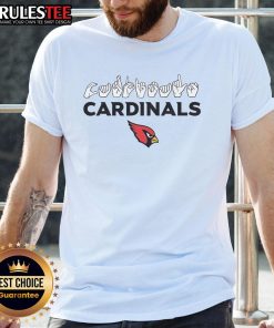 Official Arizona Cardinals Football Homage Youth Love Sign Hand Signals T-Shirt featuring vibrant team colors and graphics.