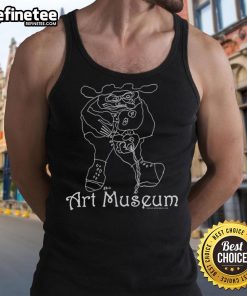 Official Art Museum Another Department tank top featuring vibrant artwork and stylish design for art enthusiasts.