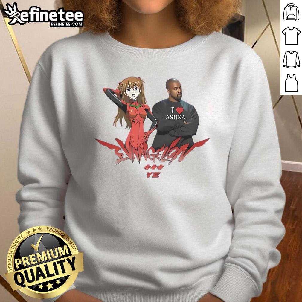 Official Asuka X Kanye West Sweatshirt Official Asuka X Kanye West sweatshirt featuring unique design and vibrant colors, perfect for streetwear enthusiasts.