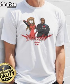 Official Asuka X Kanye West T-Shirt featuring unique graphic design and bold colors, perfect for fans of both icons.