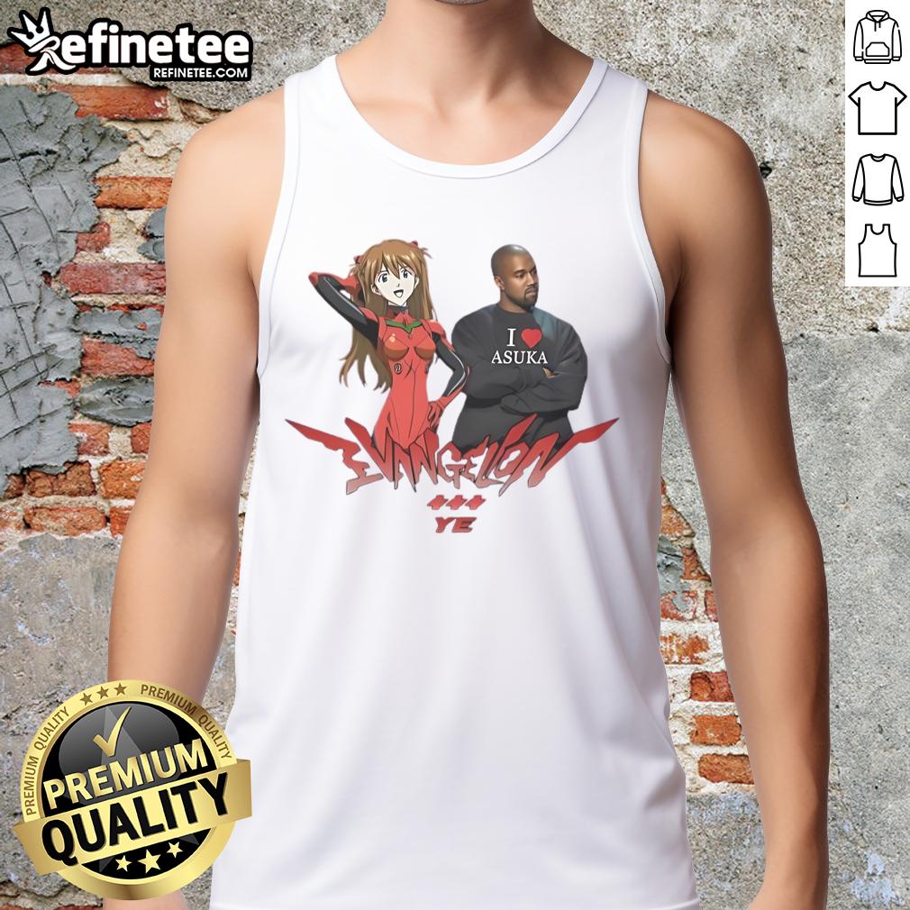 Official Asuka X Kanye West Tank Top Official Asuka X Kanye West Tank Top featuring unique graphic design, perfect for fans of anime and streetwear fashion.