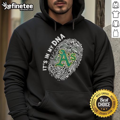 Official Athletics In My DNA Hoodie featuring a stylish design, perfect for sports enthusiasts and casual wear.