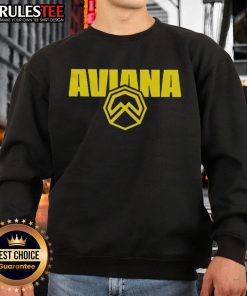 Official Aviana logo sweatshirt featuring a stylish design and comfortable fit, perfect for casual wear.