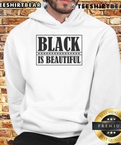 Official Black is Beautiful hoodie featuring a stylish design, promoting cultural pride and self-expression.