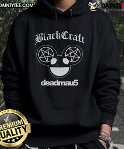 Official Blackcraft Ghosts N Stuff Deadmau5 hoodie featuring unique design and vibrant graphics for fans of electronic music.