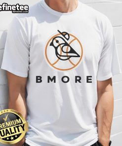 Alt Text: Official Bmore Bird Baltimore Orioles Logo T-Shirt featuring a vibrant design of the iconic Orioles bird logo.