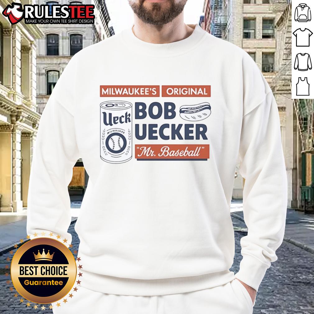 Official Bob Uecker Mr Baseball 2025 Sweatshirt Official Bob Uecker Mr. Baseball 2025 Sweatshirt featuring classic design and comfortable fit for fans.