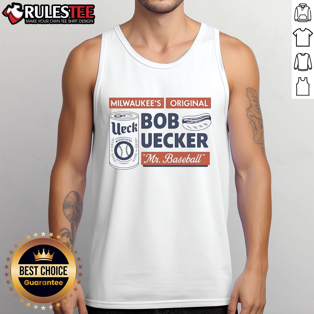 Official Bob Uecker Mr Baseball 2025 Tank Top Official Bob Uecker Mr. Baseball 2025 tank top featuring vintage baseball graphics and a comfortable fit for fans.