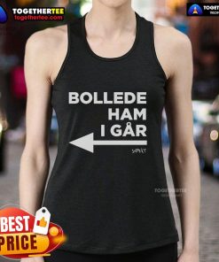 Official Bollede Ham I Gar Tank Top showcasing a stylish design perfect for casual summer wear.