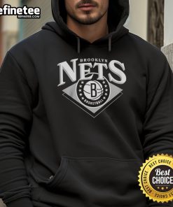 Official Brooklyn Nets NBA hoodie featuring team logo and bold design, perfect for fans and casual wear.