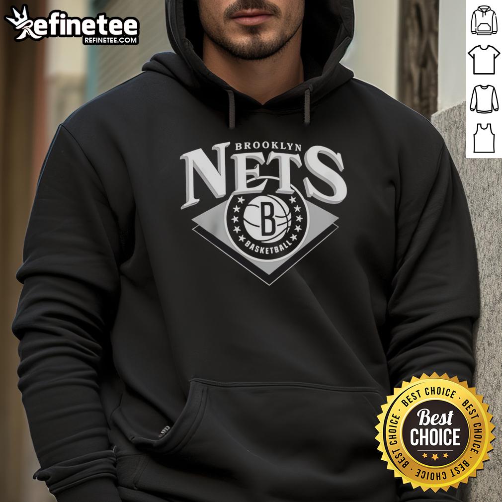 Official Brooklyn Nets Nba Hoodie Official Brooklyn Nets NBA hoodie featuring team logo and bold design, perfect for fans and casual wear.