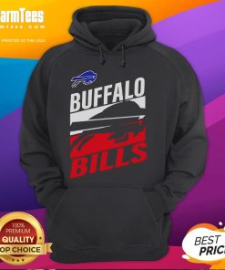 Official Buffalo Bills Royal Teamwork Hoodie showcasing vibrant team colors and logo, perfect for fans and game day.