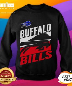 Official Buffalo Bills Royal Teamwork Sweatshirt featuring vibrant team colors and logo, perfect for fans and game day.