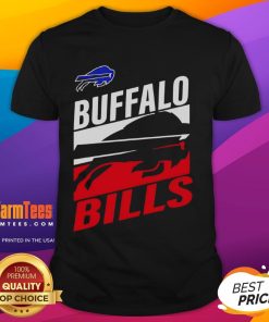 Official Buffalo Bills Royal Teamwork T-Shirt showcasing team colors and logo, perfect for fans supporting their team.