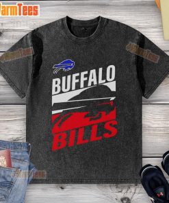 Alt Text: Official Buffalo Bills Royal Teamwork Washed T-Shirt featuring vibrant team colors and logo for fans.
