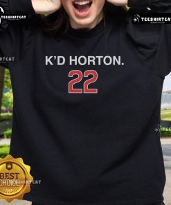 Official Cade Horton KD Horton 22 Chicago Cubs sweatshirt featuring team logo and vibrant colors for fans.