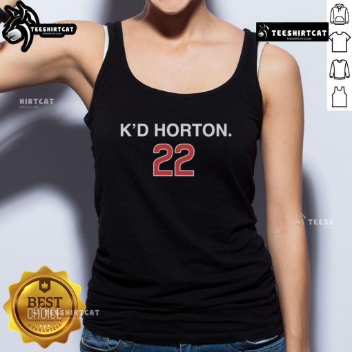 Official Cade Horton KD Horton 22 Chicago Cubs tank top featuring vibrant team colors and logo, perfect for fans.