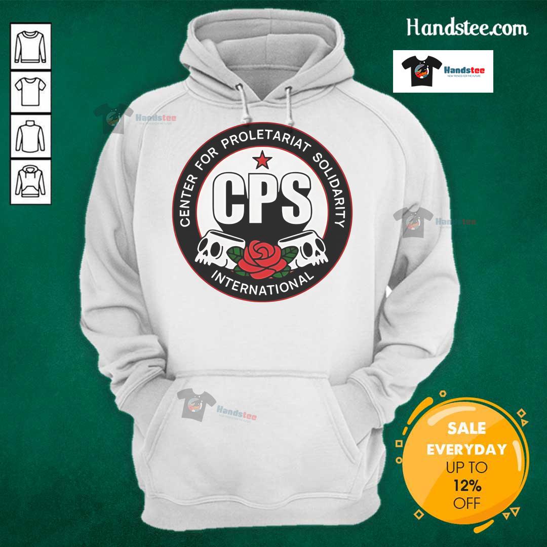 Official Center For Proletariat Solidarity Logo Hoodie Official Center for Proletariat Solidarity Logo Hoodie featuring bold logo design on a stylish black background.