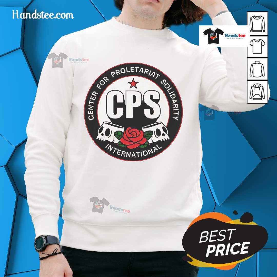 Official Center For Proletariat Solidarity Logo Sweatshirt Official Center for Proletariat Solidarity logo sweatshirt featuring bold graphic design and vibrant colors.