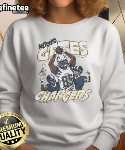 Official Chargers Antonio Gates Signature Sweatshirt featuring bold team logo and Gates' signature for fans.