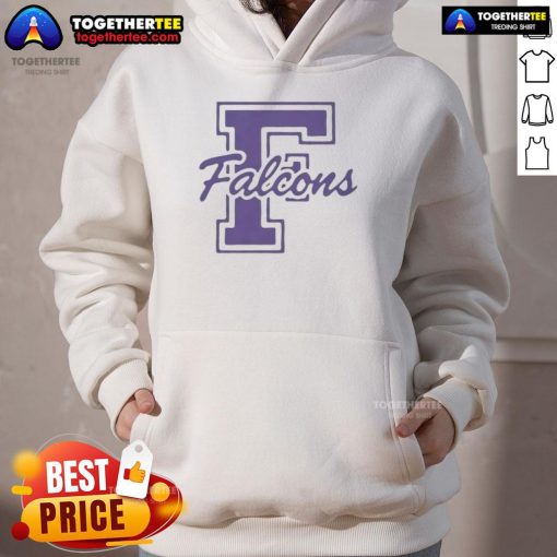 Official Crown Trio Four Points Falcons Hoodie featuring logo and vibrant design for fans and casual wear.