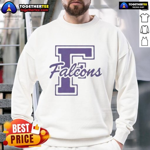 Alt Text: Official Crown Trio Four Points Falcons Sweatshirt featuring a stylish design for fans and comfort wear.