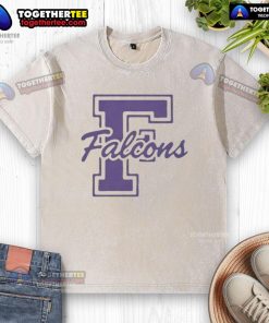 Official Crown Trio Four Points Falcons washed t-shirt featuring a stylish design for fans of the Falcons.