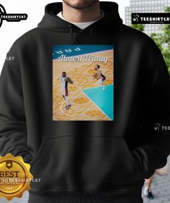 Official Curry LeBron Basketball USA Almost Friday Hoodie in stylish design, perfect for sports enthusiasts and fans.