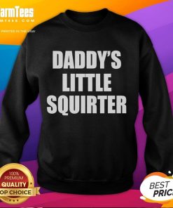 Official Daddy's Little Squirter Sweatshirt in vibrant colors, perfect for fun family outings and cozy casual wear.