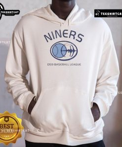 Official Deep Space Nine Niners hoodie featuring a baseball league design, perfect for DS9 fans and sports enthusiasts.