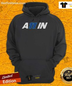 Alt Text: Official Denny Hamlin Dover Miles The Monster Win Hoodie featuring a bold design celebrating his NASCAR victory.