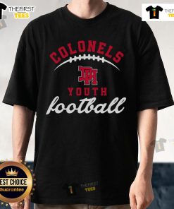 Official Dixie Colonels Youth Football T-Shirt featuring team colors and logo, perfect for young fans and players.