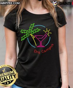 Official Dry Campus Neon Ladies Tee in vibrant colors, perfect for stylish comfort and school spirit.