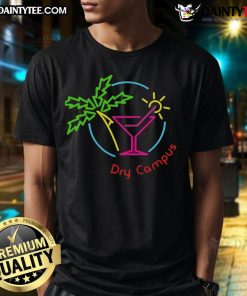 Official Dry Campus Neon T-Shirt featuring vibrant colors and bold logo, perfect for stylish campus attire.