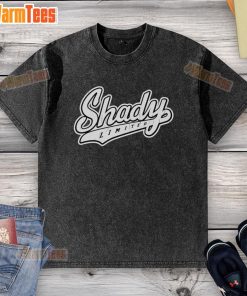 Official Eminem Shady Limited logo washed t-shirt featuring a vintage design and soft fabric, perfect for fans.