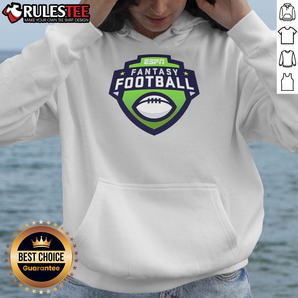 Official Espn Fantasy Football 2025 Logo Hoodie Official ESPN Fantasy Football 2025 logo hoodie featuring bold graphics, perfect for fans and players alike.