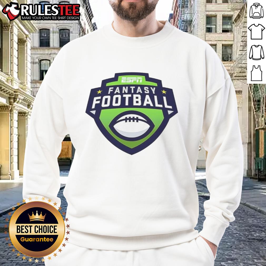 Official Espn Fantasy Football 2025 Logo Sweatshirt Official ESPN Fantasy Football 2025 logo sweatshirt featuring bold graphics and a comfortable fit for fans.