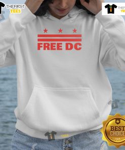 Official Free DC Logo Stars Hoodie featuring a bold logo design on a stylish hoodie, perfect for casual wear.