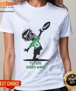 Future Green Wave Dream Chaser Class of Legends Ladies Tee featuring vibrant colors and unique design for stylish comfort.