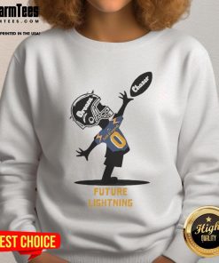 Official Future Lightning Dream Chaser Class of Legends Sweatshirt featuring vibrant graphics and comfortable fit.