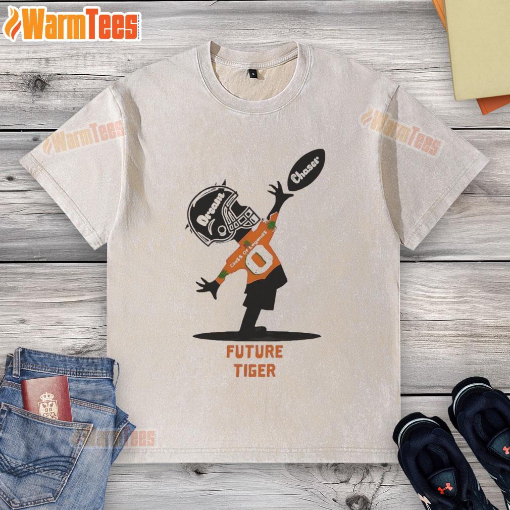 Official Future Tiger Dream Chaser Class Of Legends Washed T Shirt Alt Text: Official Future Tiger Dream Chaser Class of Legends washed t-shirt featuring a stylish design and vibrant colors.